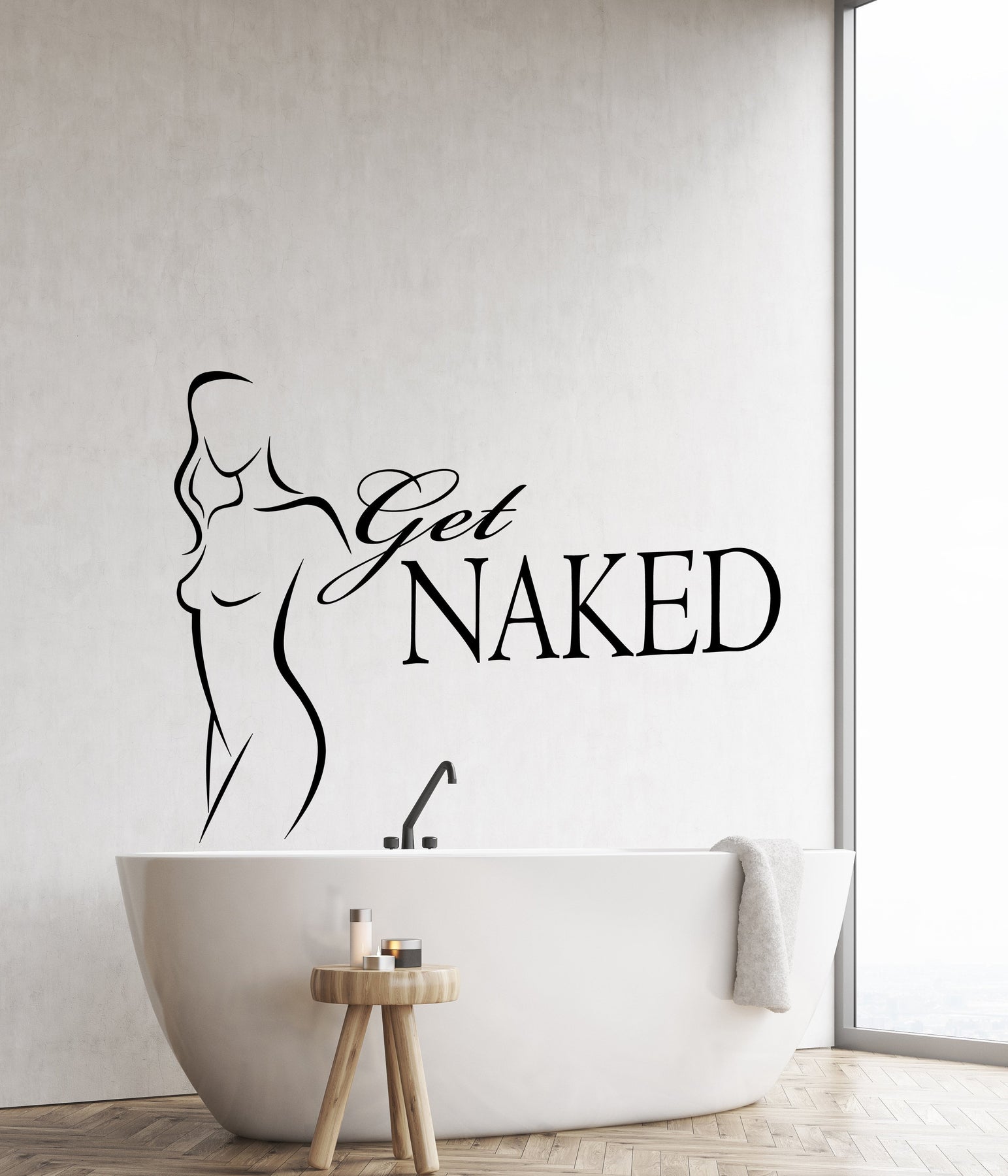 Naked Girl Decals